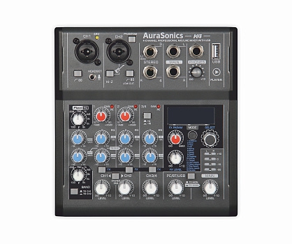 AuraSonics K4 компактный микшерный пульт в Сухиничах