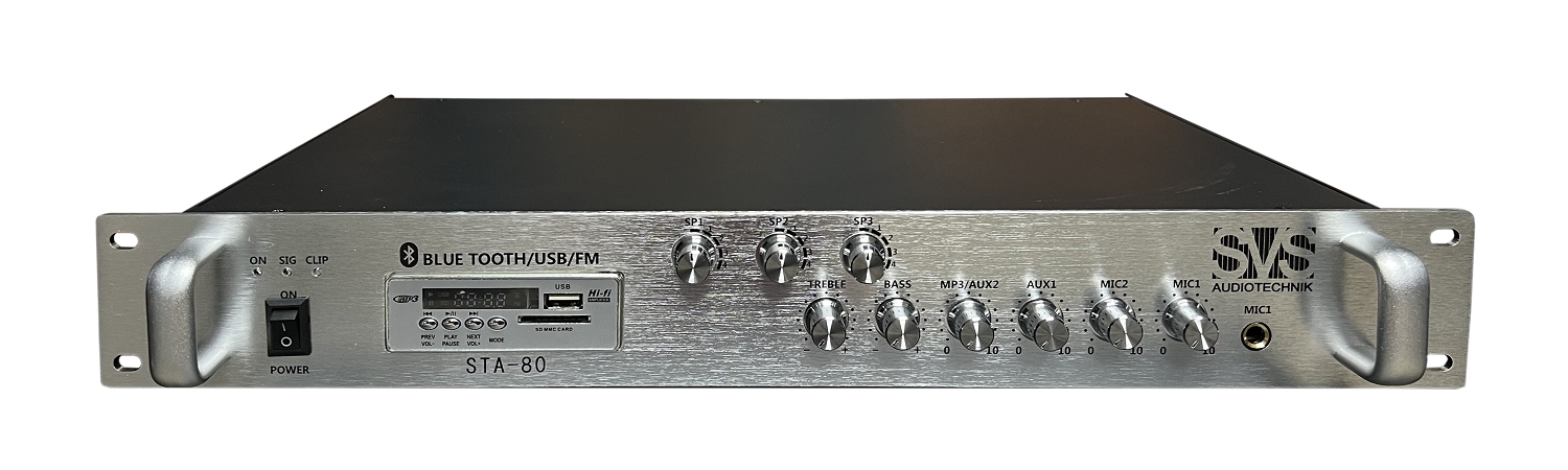 SVS Audiotechnik STA-80 Микшер-усилитель для систем Public Address в Сухиничах