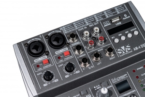 SVS Audiotechnik mixers AM-4 DSP Аналоговый микшерный пульт, 4-канала в Сухиничах